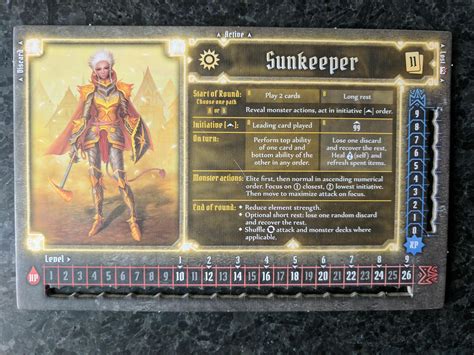 The Sunkeeper does not bless herself. . Gloomhaven how to unlock sunkeeper
